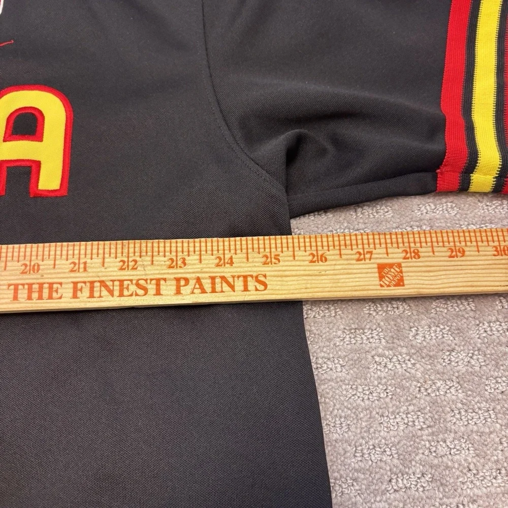 Atlanta Hawks Retro Nike Rewind NBA Basketball Warmup Shooting Shirt Jersey XL